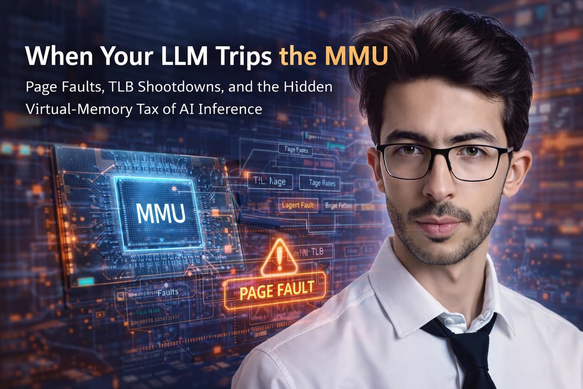 When Your LLM Trips the MMU: Page Faults, TLB Shootdowns, and the Hidden Virtual-Memory Tax of AI Inference