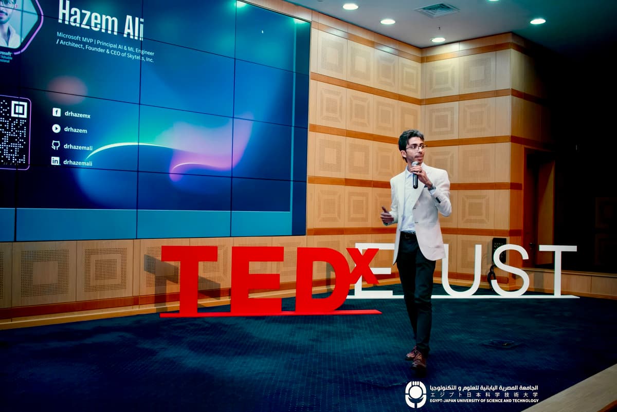 Hazem Ali at TEDxEJUST